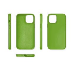 Husa iPhone 12/12 Pro Casey Studios Premium Soft Silicone - Acid Green Acid Green