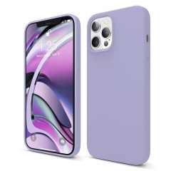 Husa iPhone 12/12 Pro Casey Studios Premium Soft Silicone - Light Lilac