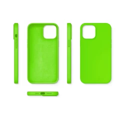 Husa iPhone 12 Pro Max Casey Studios Premium Soft Silicone - Neon Green Neon Green