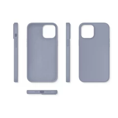 Husa iPhone 12 Pro Max Casey Studios Premium Soft Silicone - Slate Gray Slate Gray