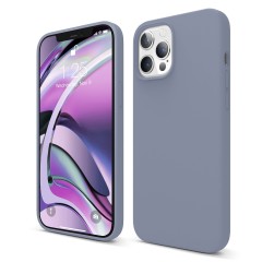 Husa iPhone 12 Pro Max Casey Studios Premium Soft Silicone - Slate Gray
