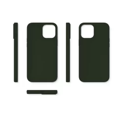 Husa iPhone 12 Pro Max Casey Studios Premium Soft Silicone - Dark Marine Green Dark Marine Green