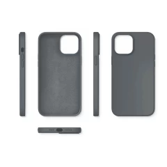 Husa iPhone 12 Pro Max Casey Studios Premium Soft Silicone - Dark Gray Dark Gray
