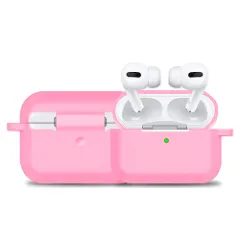 Husa Airpods Pro Casey Studios Silicone Pink
