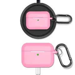 Husa Airpods Pro Casey Studios Silicone Pink