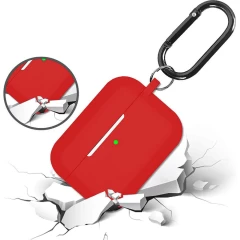 Husa Airpods Pro Casey Studios Silicone Red