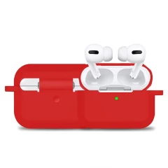 Husa Airpods Pro Casey Studios Silicone Red