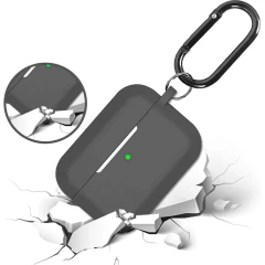 Husa Airpods Pro Casey Studios Silicone Dark Gray