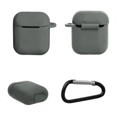 Husa Airpods 1/2 Casey Studios Silicone - Grey