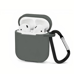Husa Airpods 1/2 Casey Studios Silicone - Grey