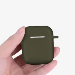 Husa Airpods 1/2 Casey Studios Silicone - Army Green Army Green