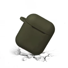 Husa Airpods 1/2 Casey Studios Silicone - Army Green Army Green