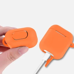 Husa Airpods 1/2 Casey Studios Silicone - Peach Peach