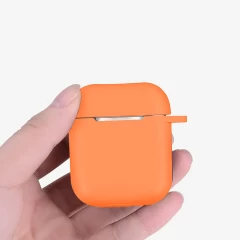 Husa Airpods 1/2 Casey Studios Silicone - Peach Peach