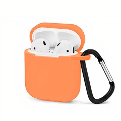 Husa Airpods 1/2 Casey Studios Silicone - Peach