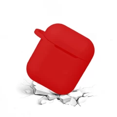 Husa Airpods 1/2 Casey Studios Silicone - Red Red