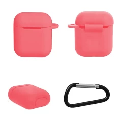 Husa Airpods 1/2 Casey Studios Silicone - Roz