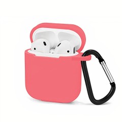 Husa Airpods 1/2 Casey Studios Silicone - Roz