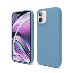 Husa iPhone 12 Mini Casey Studios Premium Soft Silicone Lilac 
