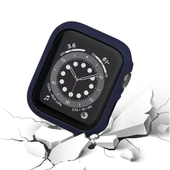 Carcasa 360° (Husa + Folie) Apple Watch 4/5/6/SE - 40MM Casey Studios - Midnight Blue Midnight Blue