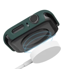 Carcasa 360° (Husa + Folie) Apple Watch 7/8 - 41MM Casey Studios - Marine Marine