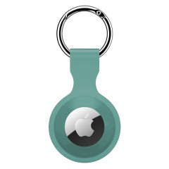 Husa Airtag Silicone Casey Studios - Dark Green