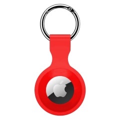 Husa Airtag Silicone Casey Studios - Red