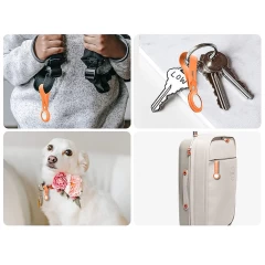 Husa Airtag Loop Casey Studios - Orange Orange