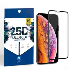 Folie Sticla Samsung Galaxy A13 5G / A04S / A04 LITO 2.5D FullGlue Glass - Negru