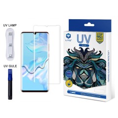 Folie Sticla Huawei P30 Pro / P30 Pro New Edition LITO 3D UV Glass - Transparent