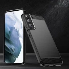 Husa Samsung Galaxy S22 Plus 5G Arpex Carbon Series - Negru Negru