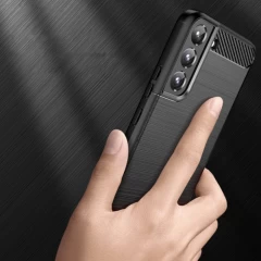 Husa Samsung Galaxy S22 Plus 5G Arpex Carbon Series - Negru Negru