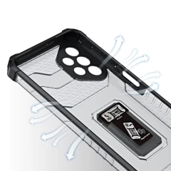 Husa Samsung Galaxy A32 5G Arpex Crystal Ring Case - Rosu Rosu