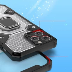 Husa iPhone 12 Pro Arpex Honeycomb Armor - Negru Negru