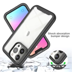 Husa iPhone 13 Pro Arpex Defense360 Pro, Screen Protector - Negru Negru