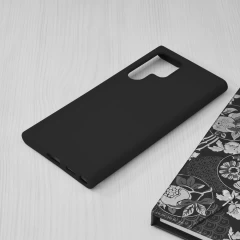 Husa Samsung Galaxy S22 Ultra Arpex Soft Edge Silicone - Negru Negru