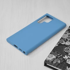 Husa Samsung Galaxy S22 Ultra Arpex Soft Edge Silicone - Denim Blue Denim Blue