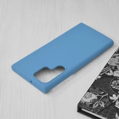 Husa Samsung Galaxy S22 Ultra Arpex Soft Edge Silicone - Denim Blue Denim Blue