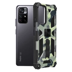 Husa Xiaomi Poco M4 Pro 5G Arpex Blazor Series - Camo Lime