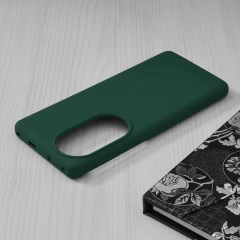 Husa Huawei P50 Pro Arpex Soft Edge Silicone - Verde Inchis Verde Inchis