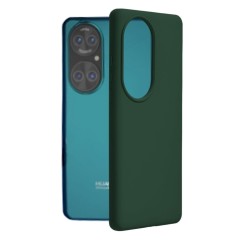 Husa Huawei P50 Pro Arpex Soft Edge Silicone - Verde Inchis