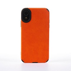 Husa iPhone XR Casey Studios Grained Leather - Albastru