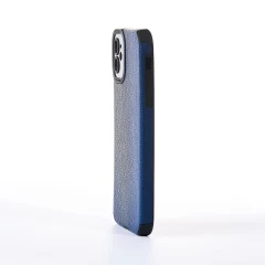 Husa iPhone 11 Casey Studios Grained Leather - Portocaliu Portocaliu