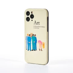 Husa iPhone 11 Pro Casey Studios Gossip - Alb Alb