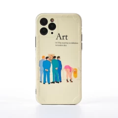 Husa iPhone 11 Pro Casey Studios Gossip - Alb Alb