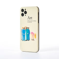 Husa iPhone 11 Pro Max Casey Studios Gossip - Alb Alb