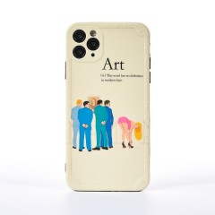 Husa iPhone 11 Pro Max Casey Studios Gossip - Alb