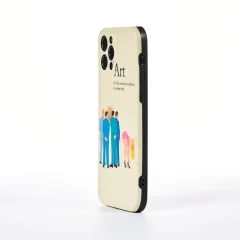 Husa iPhone 12 Pro Casey Studios Gossip - Alb Alb