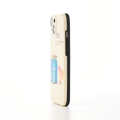 Husa iPhone 13 Casey Studios Gossip - Alb Alb