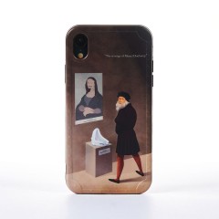 Husa iPhone XR Casey Studios The New Mona Lisa - Maro